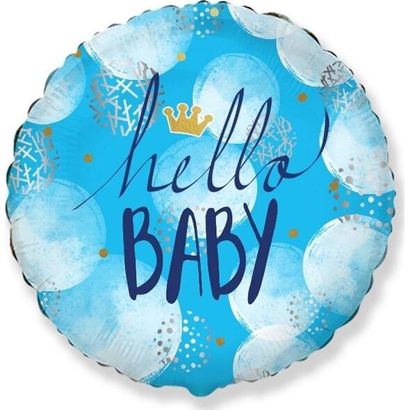 GoDan Balon foliowy Hello Baby Boy FX 46cm