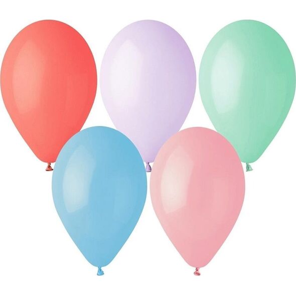 GoDan Balony makaroniki różnokolorowe MIX 25cm 100szt.