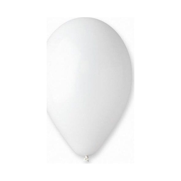 GoDan Balony pastelowe białe 25cm 50szt