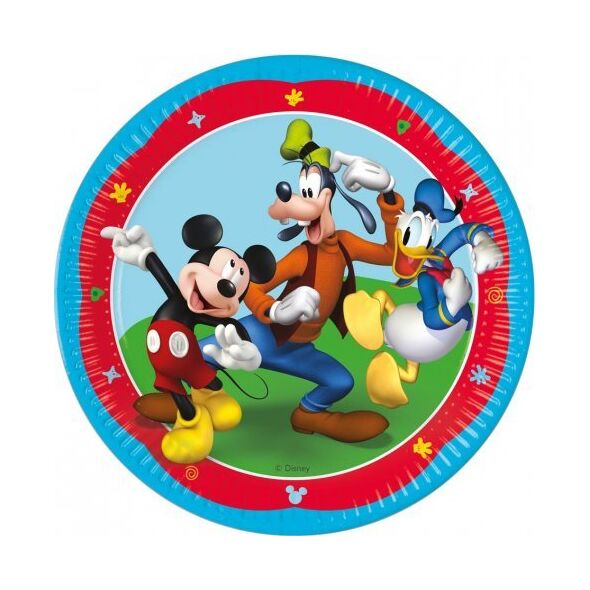 GoDan Talerzyki papierowe Mickey 23cm 8szt