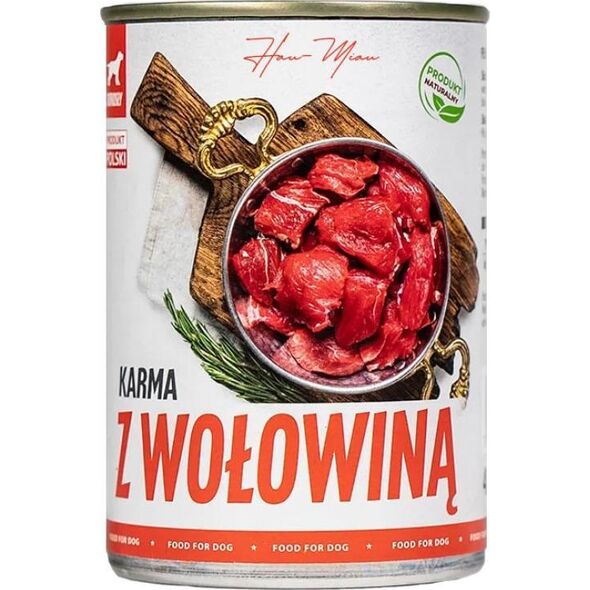 BULT BULT TUFTUF MIELONKA Z WOLOWINA PUSZKA 400G