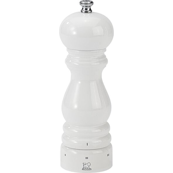 Młynek do przypraw Peugeot Młynek do soli 18 cm Peugeot Paris biały