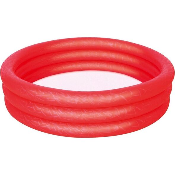 Bestway Basen Brodzik Czerwony 102/25 cm