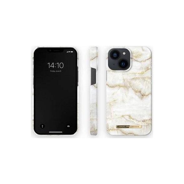 iDeal Of Sweden IDEAL OF SWEDEN IDFCSS20-I2154-194 IPHONE 13 MINI CASE GOLDEN PEARL MARBLE