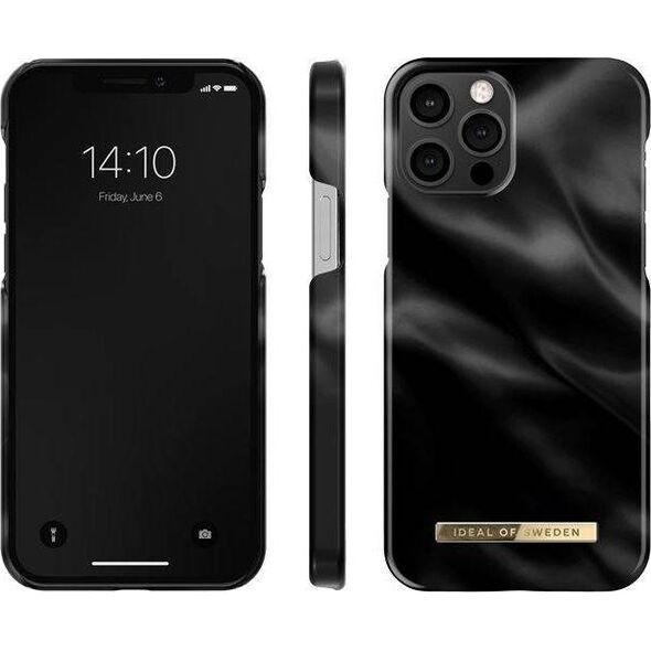 iDeal Of Sweden IDEAL OF SWEDEN IDFCSS21-I2061-312 IPHONE 12/ 12 PRO BLACK SATIN
