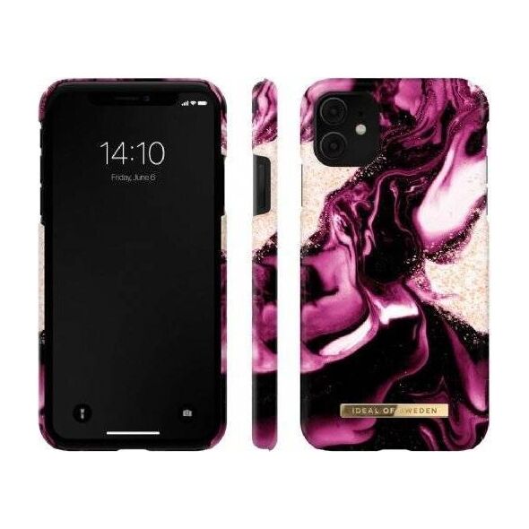 iDeal Of Sweden IDEAL OF SWEDEN IDFCAW21-I1961-319 IPHONE 11 CASE GOLDEN RUBY MARBLE