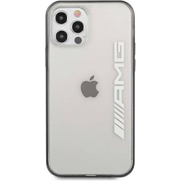 Mercedes AMG AMHCP12LAESLBK iPhone 12 Pro Max transparent hardcase Metallic Painted