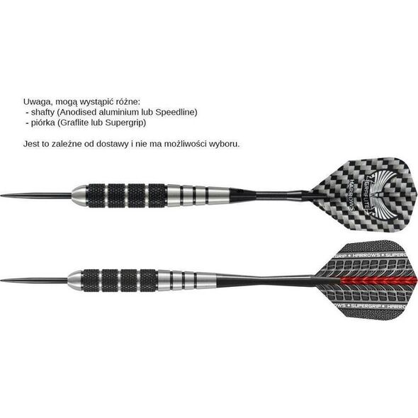 Harrows Rzutki Harrows Black Jack Steeltip 24 gk