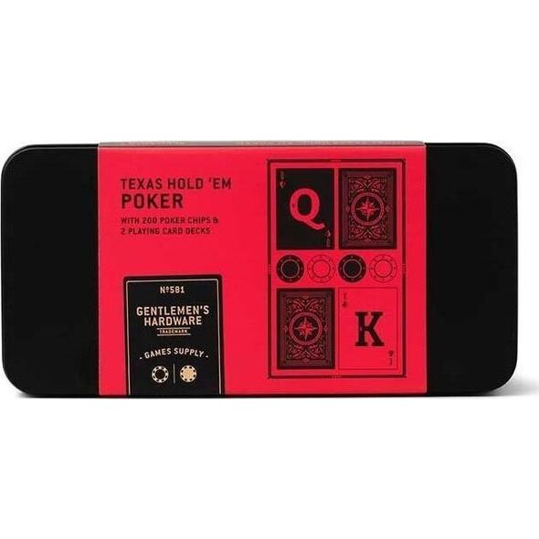 Gentlemens Hardware Poker in a Tin