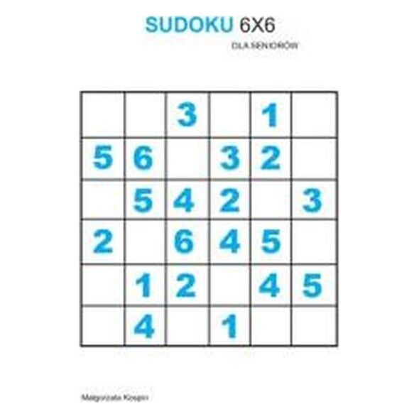 Czas Seniora Sudoku 6x6