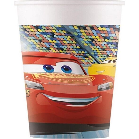 GoDan Kubeczki papierowe Cars 3 200ml 8szt