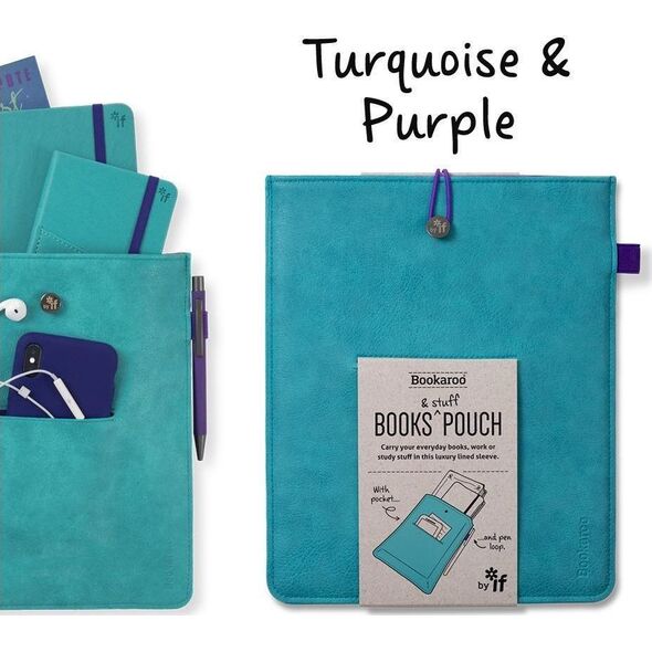 IF Bookaroo Books & Stuff - etui na książkę - turkus