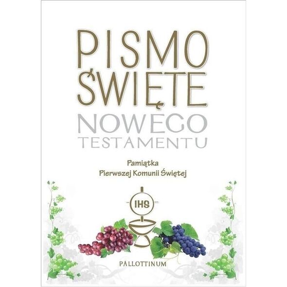 Pallottinum Pismo Święte NT Pamiątka Pierwszej Komuni Świętej