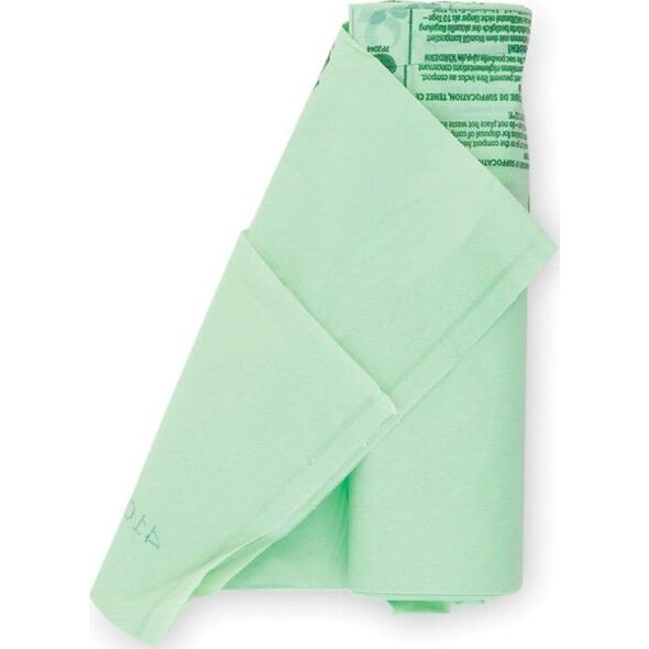 Brabantia Worki na śmieci 10 szt. do kompostowania 12l Brabantia Compostable Bags zieone