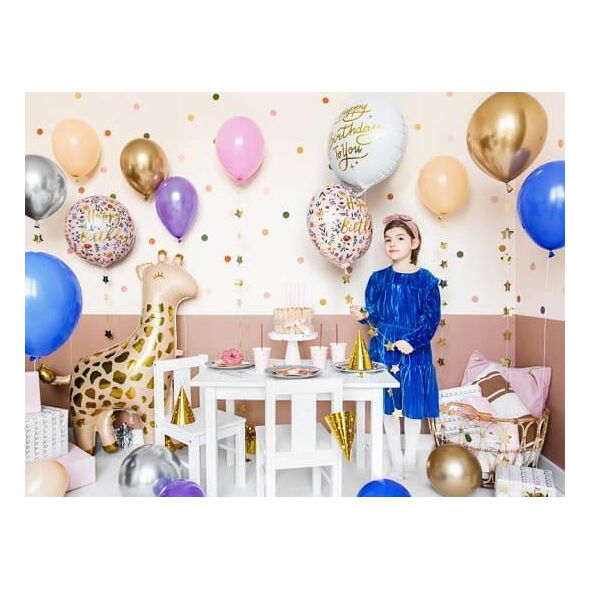 PartyDeco Balon foliowy Żyrafa, 80x102cm, mix one size