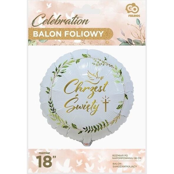 GoDan Balon foliowy Chrzest Święty
