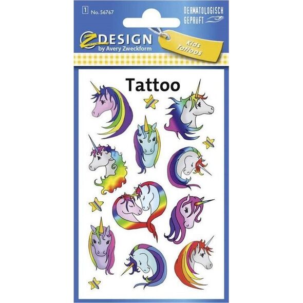 Zdesign Tatuaże dla dzieci - Jednorożce