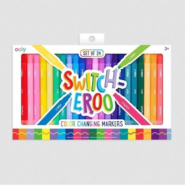 Ooly Flamastry zmieniające kolor Switch-Eroo 24 kolory