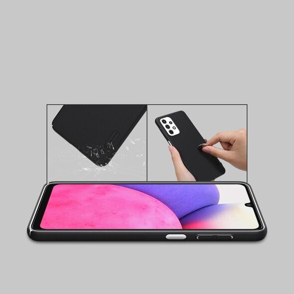 Nillkin Etui Nillkin Frosted do Samsung Galaxy A33 5G (Czarne) uniwersalny