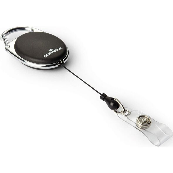 Durable Mechanizm ściągający z metalowym klipem 80cm DURABLE JOJO STYLE 832402 biały