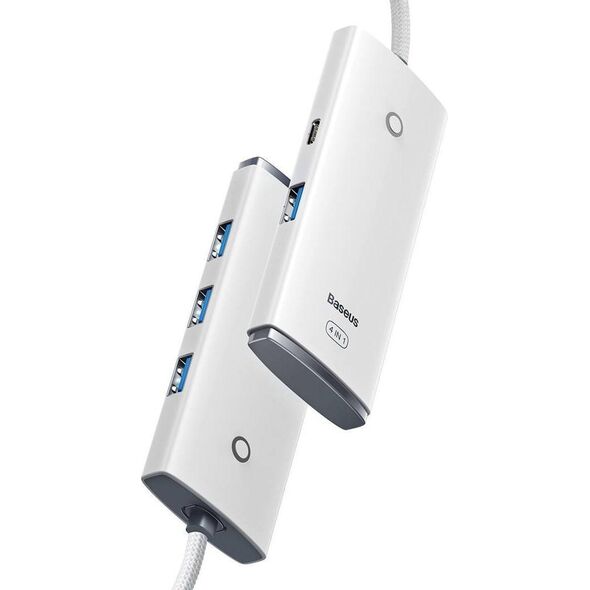 HUB USB Baseus Lite Series 1x USB-C  + 4x USB-A 3.0 (WKQX030002)