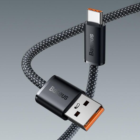 Kabel USB Baseus USB-A - USB-C 1 m Biały (CALD000602)