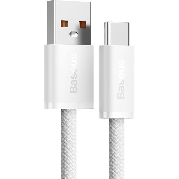 Kabel USB Baseus USB-A - USB-C 1 m Biały (CALD000602)