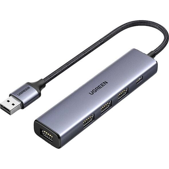 HUB USB Ugreen CM473 1x USB-C  + 4x USB-A 3.0 (UGR1320)