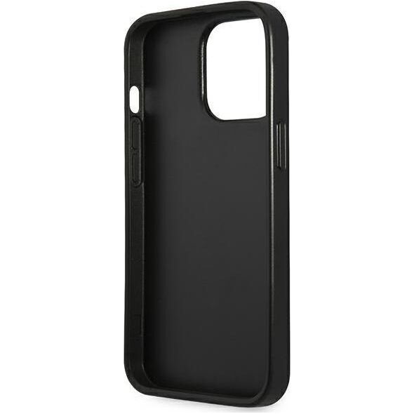 Guess Guess GUHCP13LPSATLG iPhone 13 Pro / 13 6,1" srebrny/silver hardcase SaffianoTriangle Logo
