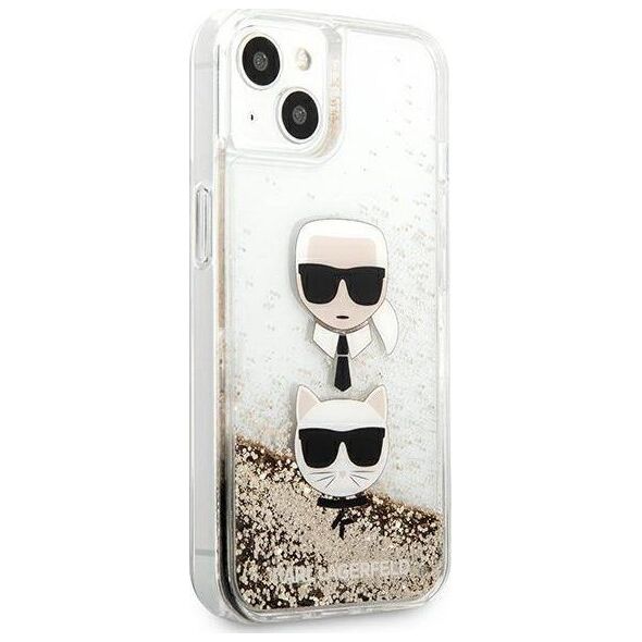 Karl Lagerfeld Karl Lagerfeld KLHCP13MMNMP1P iPhone 13 6,1" hardcase różowy/pink Monogram Plaque