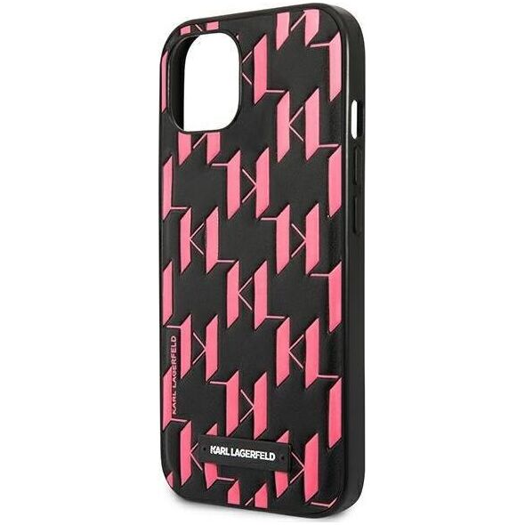Karl Lagerfeld Karl Lagerfeld KLHCP13SMNMP1P iPhone 13 mini 5,4" hardcase różowy/pink Monogram Plaque