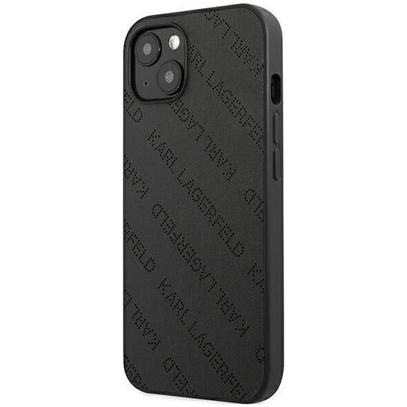 Karl Lagerfeld Karl Lagerfeld KLHCP13SPTLK iPhone 13 mini 5,4" hardcase czarny/black Perforated Allover