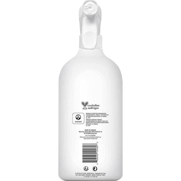 Attitude Attitude, Płyn do czyszczenia łazienki Skórka Cytrynowa (Citrus Zest), 800 ml