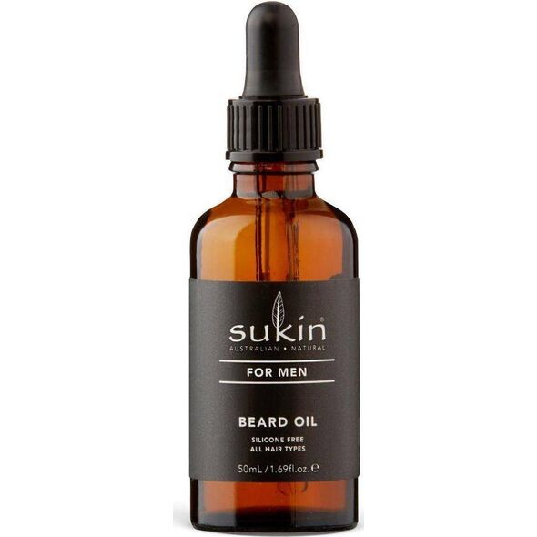 Sukin Sukin, FOR MEN Olejek do brody dla mężczyzn, 50 ml