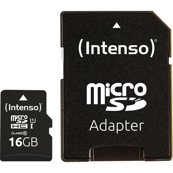 Karta Intenso Performance MicroSDHC 16 GB Class 10 UHS-I/U1  (3424470)