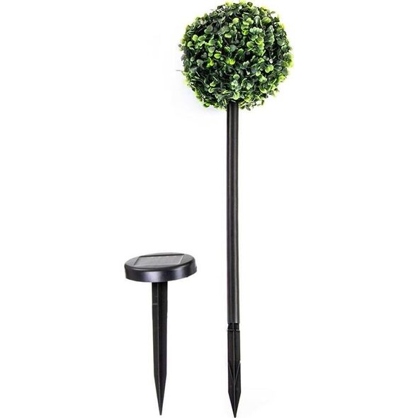 Saska Garden ZESTAW LAMP SOLARNYCH 3 KUL BUKSZPANOWYCH 27LED