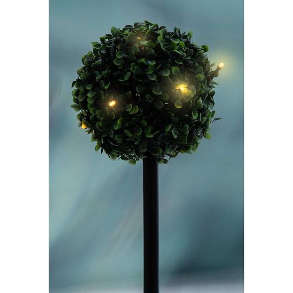 Saska Garden ZESTAW LAMP SOLARNYCH 3 KUL BUKSZPANOWYCH 27LED