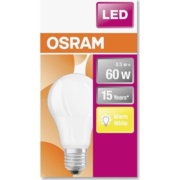 Osram Żarówka LED OSRAM, E27, 8.50W, 2700K