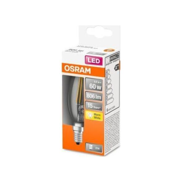 Osram Żarówka LED OSRAM, E14, 6W, 806lm, 2700K