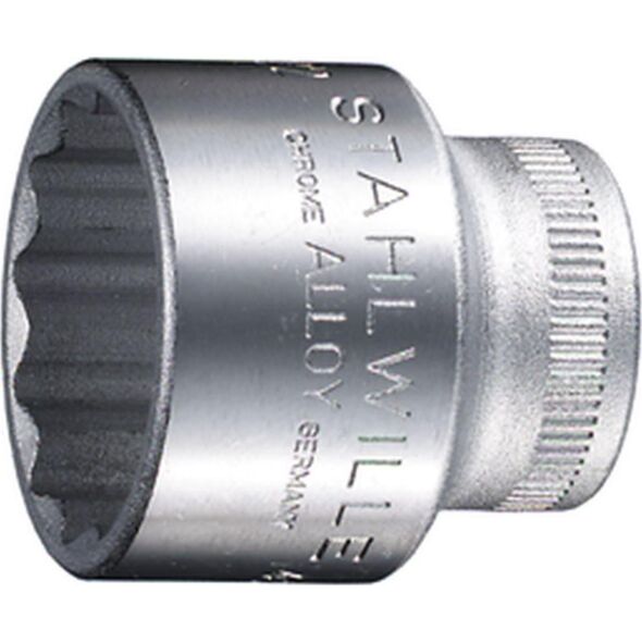 Stahlwille Nasadka 3/8" rozmiar 1", 12-kątna, krótka