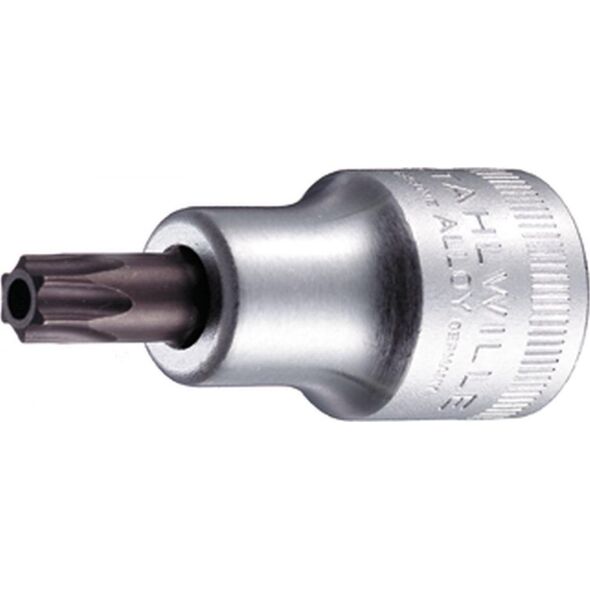 Stahlwille Nasadka wkrętakowa 1/2" T27 TORX z otworem prowadzącym