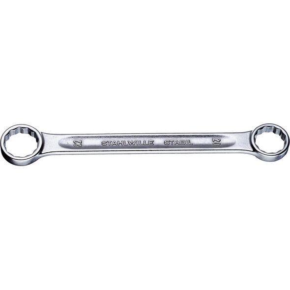 Stahlwille Klucz oczkowy dwustronny 30x32mm prosty, STABIL