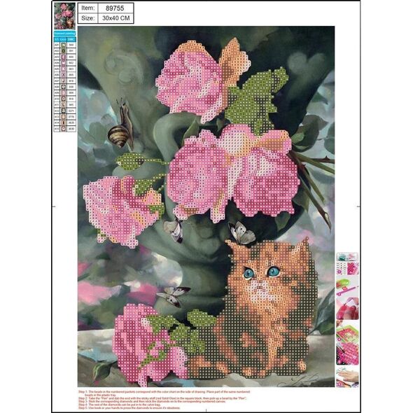 Centrum Mozaika diamentowa 5D 30x40cm Cat 89755