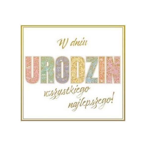 HENRY Karnet KW Urodziny
