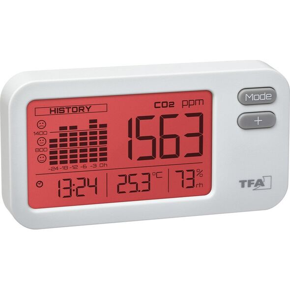Stacja pogodowa TFA TFA 31.5009.02 CO2-Monitor AIRCO2NTROL COACH