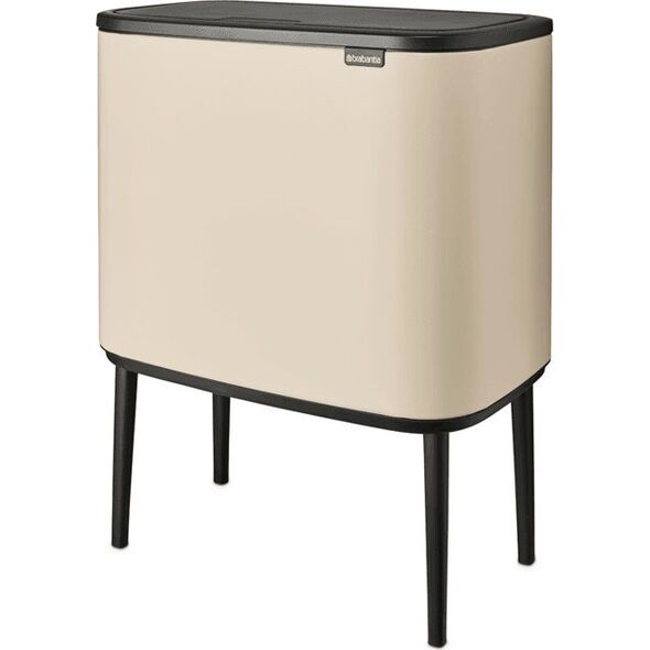 Kosz na śmieci Brabantia Brabantia Waste Bin Bo Touch Bin 11 + 23 L Soft Beige