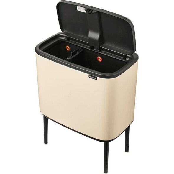Kosz na śmieci Brabantia Brabantia Waste Bin Bo Touch Bin 11 + 23 L Soft Beige