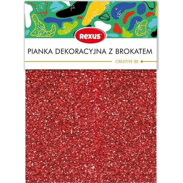 Beniamin Zestaw pianka dekoracyjna brokat A4 5 kolorów