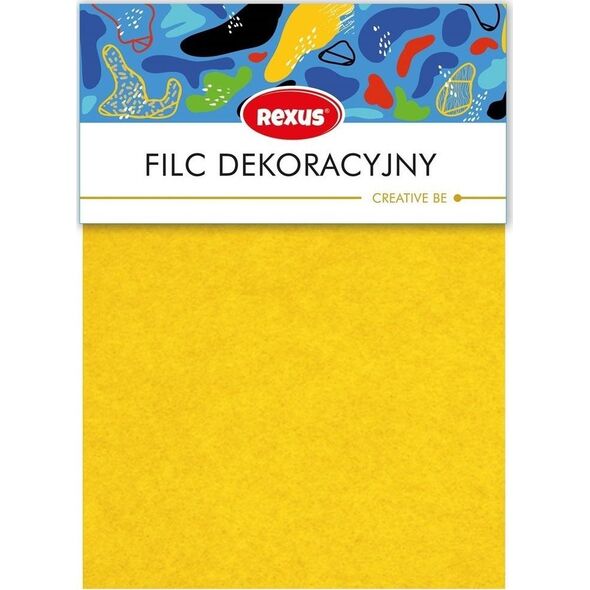 Beniamin Zestaw filców dekoracyjnych A4 10 kolorów