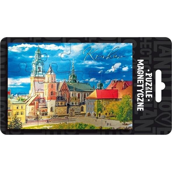 Pan Dragon Magnes puzzle Kraków ILP-MAG-PUZZ-KRA-02